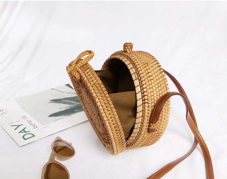 FINA Rattan Woven Bag