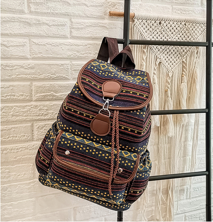 Women's backpack&nbsp;woven three dimensional bag