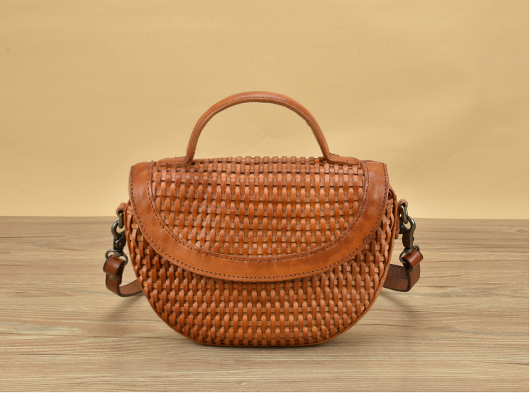 women's Summer woven single shoulder bohemian style handbag