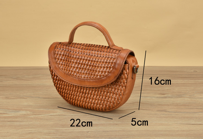 women's Summer woven single shoulder bohemian style handbag