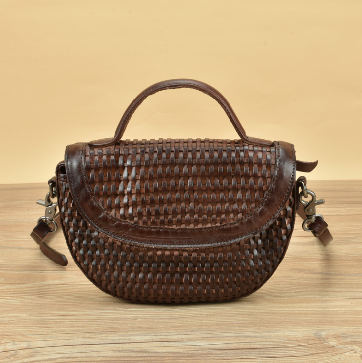 women's Summer woven single shoulder bohemian style handbag