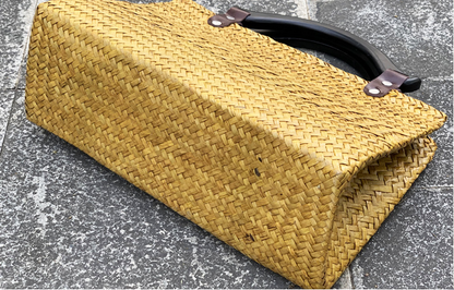 Straw Rattan woven ethnic style handbag