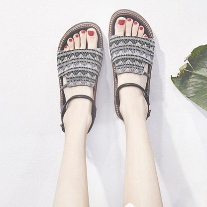 Trendy Roman style women sandals