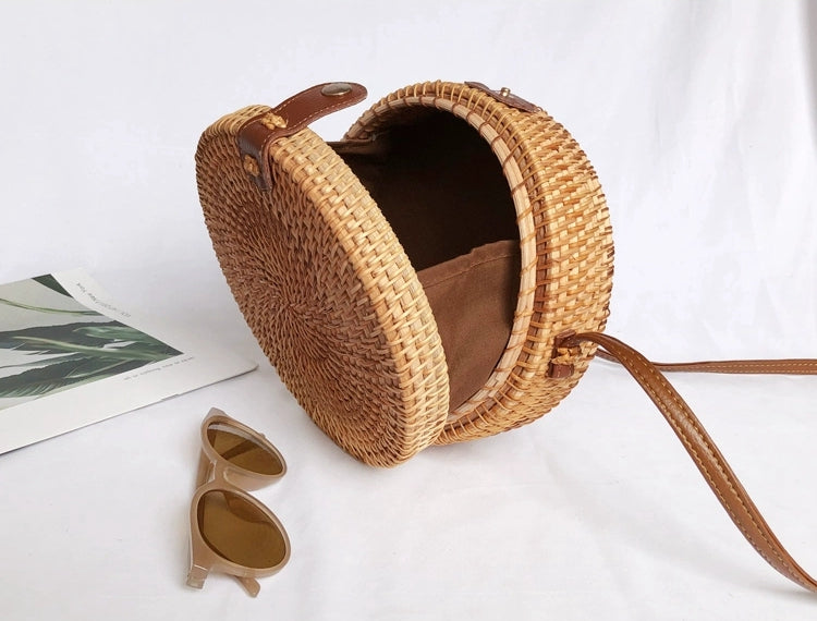 FINA Rattan Woven Bag