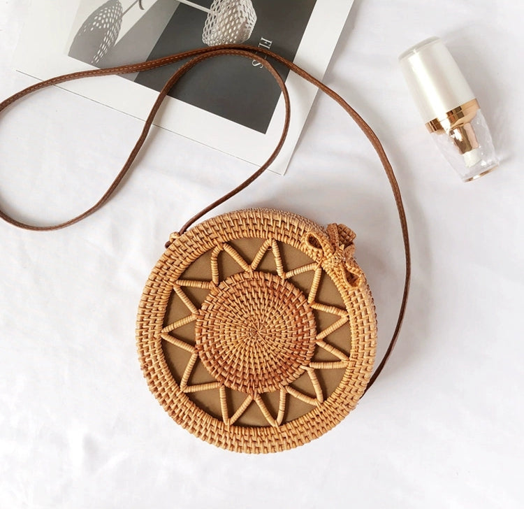 FINA Rattan Woven Bag